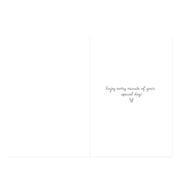 Hallmark Card - Eat, Drink & Be Married