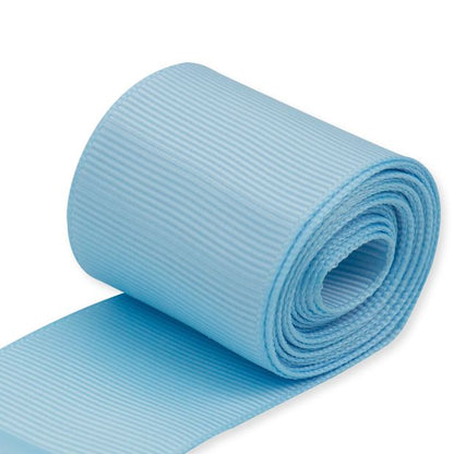 2m Hallmark Grosgrain Wide Ribbon - Baby Blue