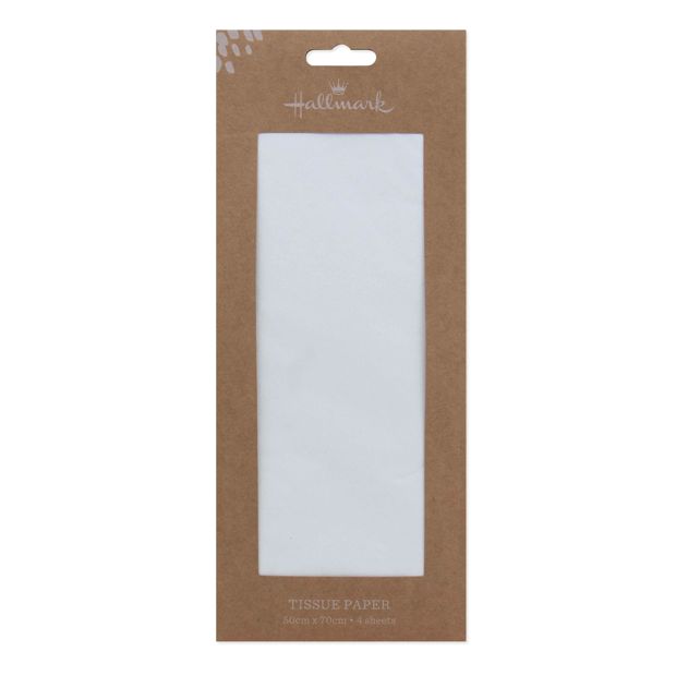 4 Pack Hallmark Tissue Paper - Bright White