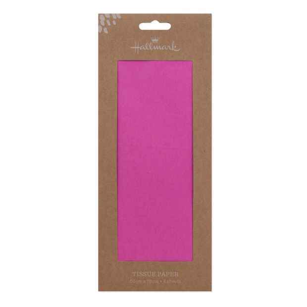 4 Pack Bright Pink Tissue Paper Sheets