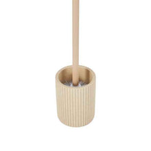 Natural Fluted Toilet Brush Set - Anko