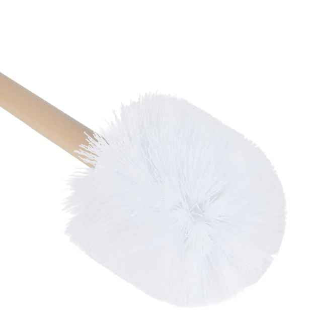 Natural Fluted Toilet Brush Set - Anko