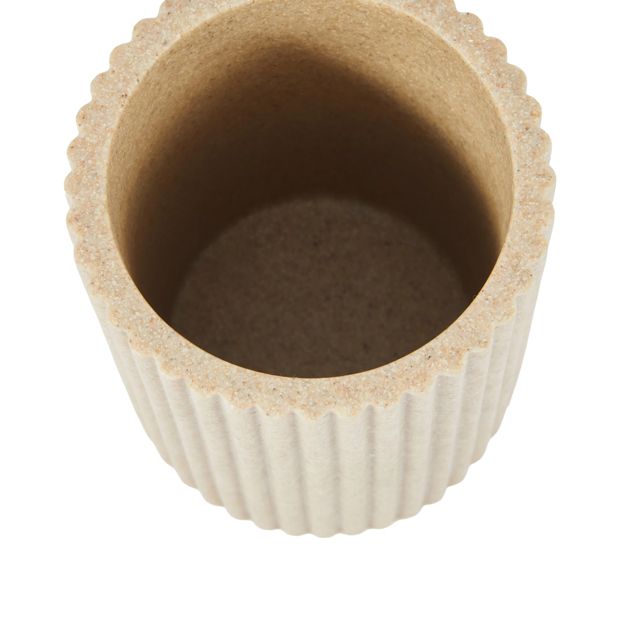 Natural Fluted Tumbler - Anko