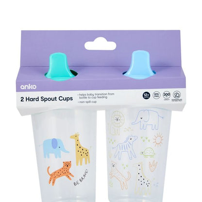 Anko 2 Pack Hard Spout Cups