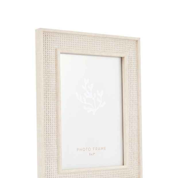 Anko Weave Frame 7in. x 5in.- White