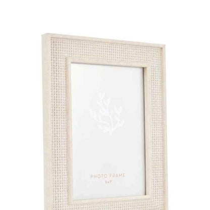 Anko Weave Frame 7in. x 5in.- White