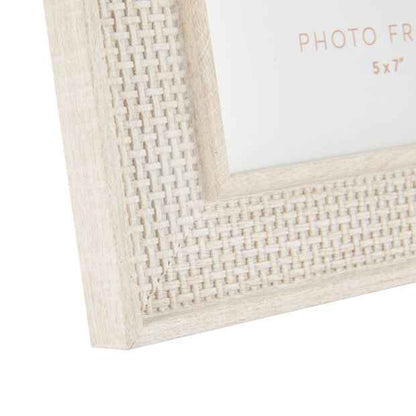 Anko Weave Frame 7in. x 5in.- White