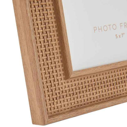 Anko Weave Frame 5in x 7in.- Natural