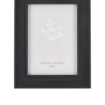 Anko Weave Photo Frame 5in. x 7in.- Black