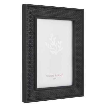 Anko Weave Photo Frame 5in. x 7in.- Black