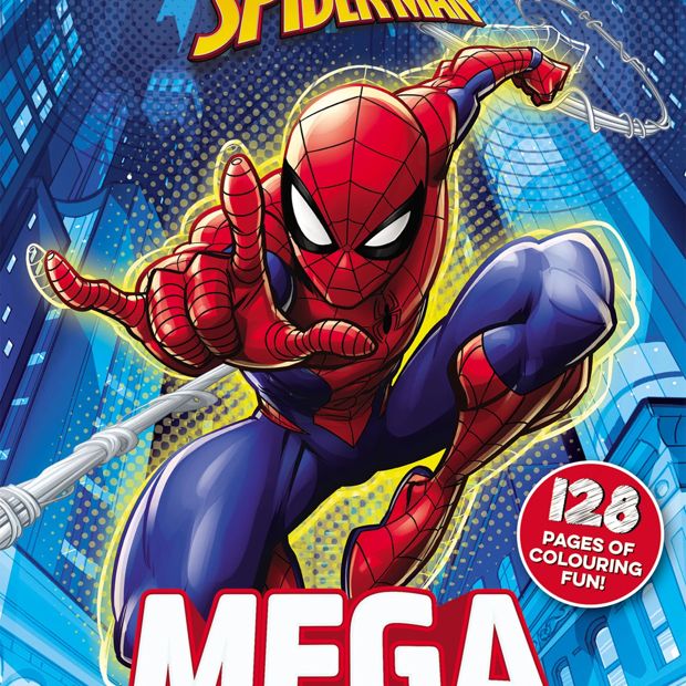 Marvel Spider-Man Mega Colouring Book
