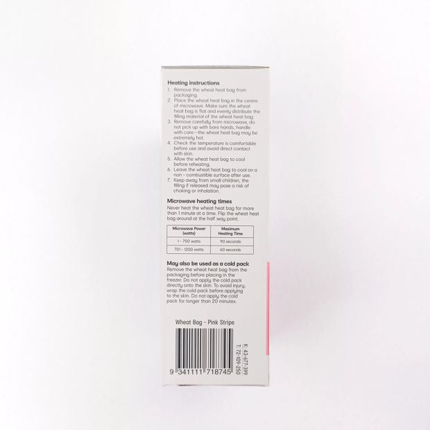 OXX Essentials Heat Pack, Pink Stripe