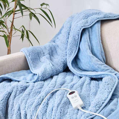 Anko Heated Throw Sherpa