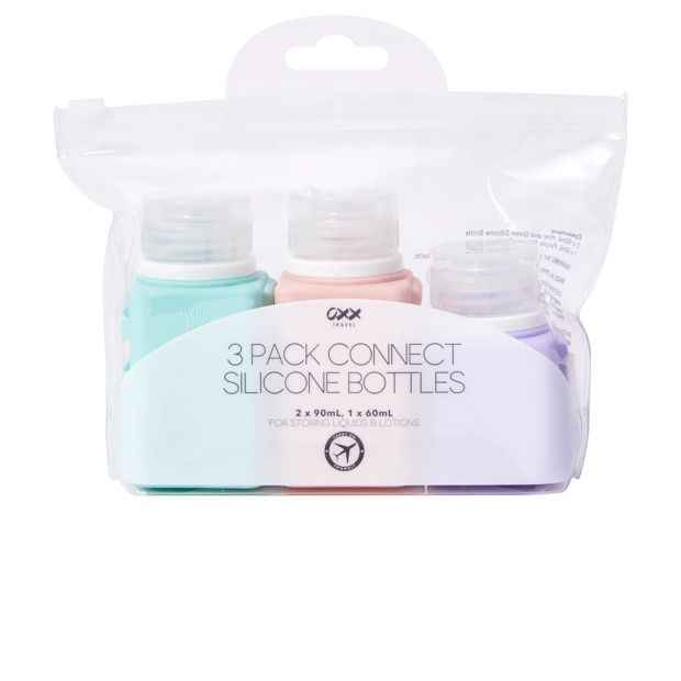 Silicone Travel Bottles - 3 Pack