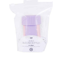 OXX Travel 4-in-1 Silicone Bottles
