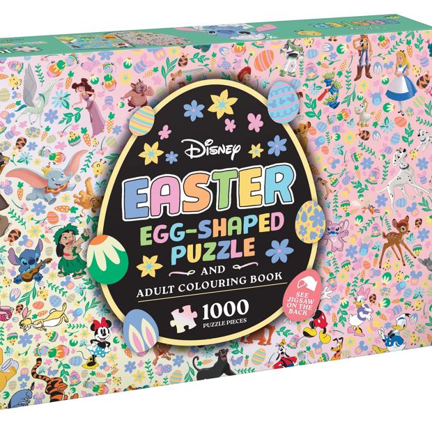 Easter Activity Set: Jigsaw Puzzle and Colouring Book
