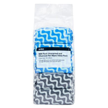 Anko 500 Pack Charcoal and No-Scent Pet Wipes Value Pack