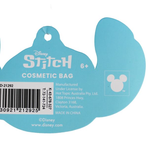 Disney Stitch Cosmetic Bag Small