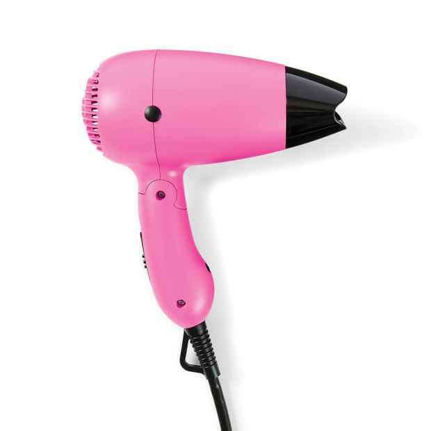 Compact Travel Hair Dryer - Pink