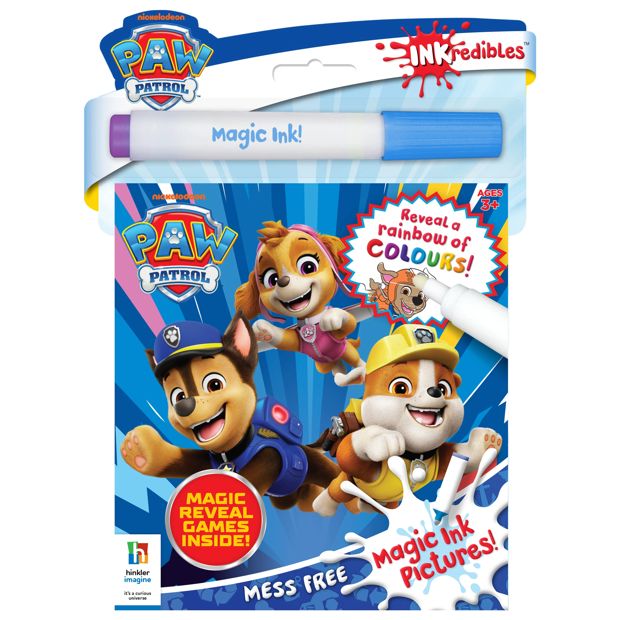 INKredibles Nickelodeon PAW Patrol Mess Free Magic Ink Pictures! - Book