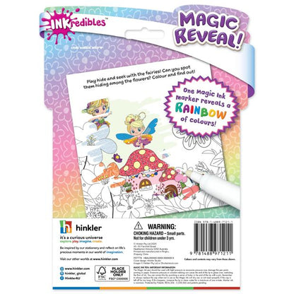 INKredibles Magic Reveal Fairy Garden Mess Free Magic Ink Pictures! - Book