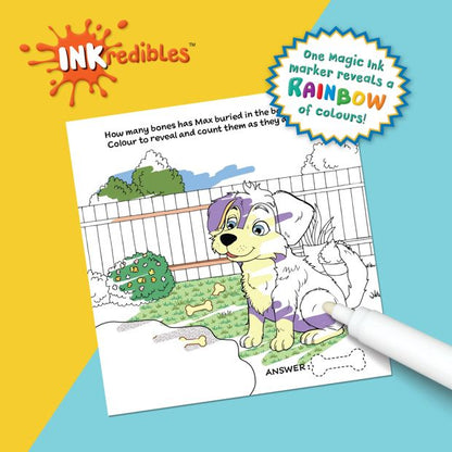 INKredibles Magic Reveal Pet Pals Mess Free Magic Ink Pictures! - Book