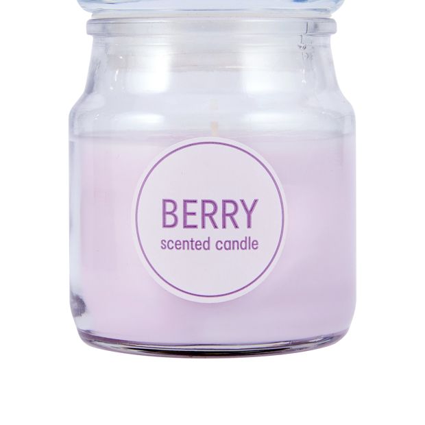 Anko Berry Glass Jar Candle