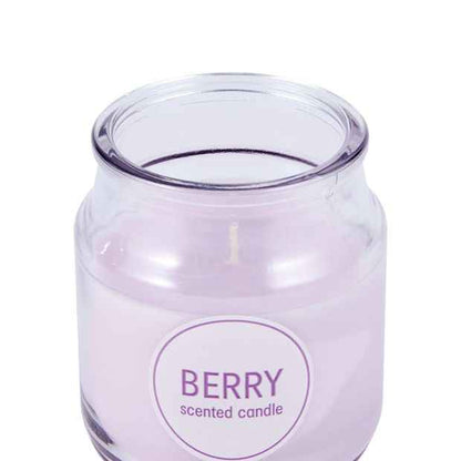 Anko Berry Glass Jar Candle