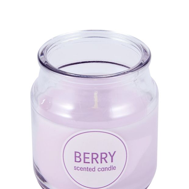 Anko Berry Glass Jar Candle