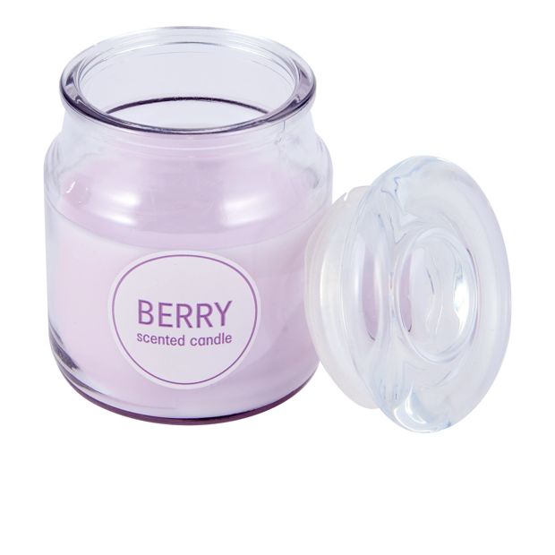 Anko Berry Glass Jar Candle