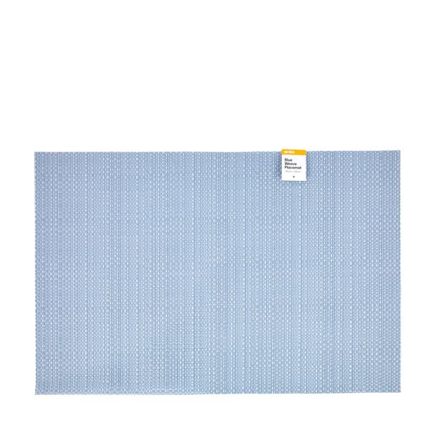 Anko Blue Weave Placemat