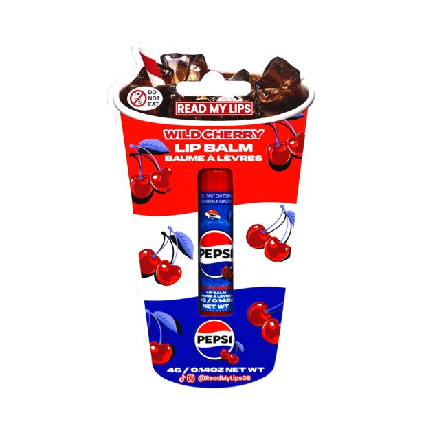 Pepsi Read My Lips Lip Balm 4g - Wild Cherry