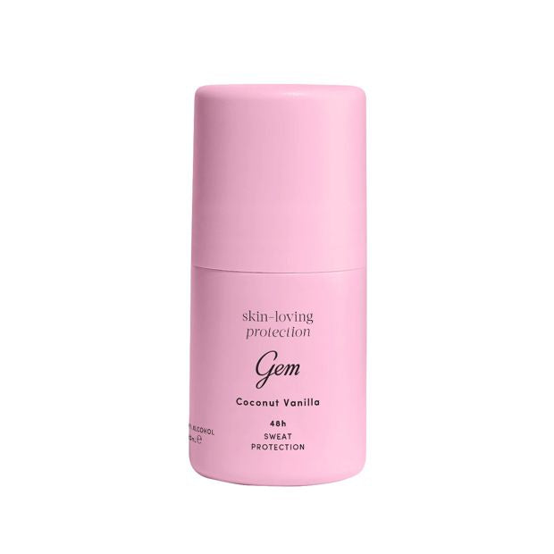 Gem Skin Loving Roll on Deodorant 50ml - Coconut & Vanilla