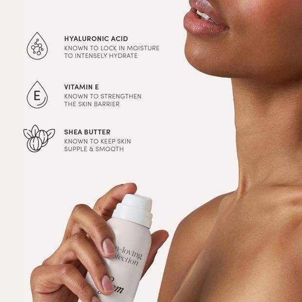 Gem Vanilla Sugar Skin-Loving Deodorant 207ml - Hyaluronic Acid, Vitamin E and Shea Butter