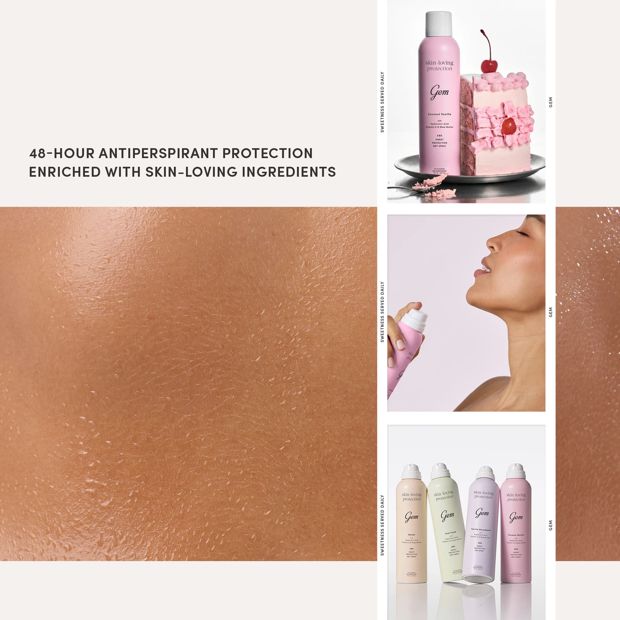 Gem Skin-Loving Deodorant 207ml - Coconut & Vanilla
