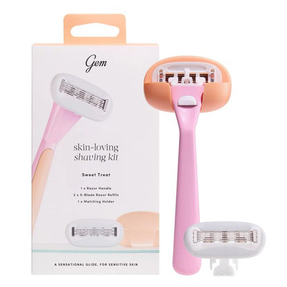 Gem Sweet Treat Starter Set Skin-Loving Shaving Kit