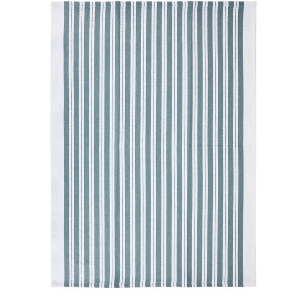 Anko 3 Pack Green Basket Weave Extra Large Tea Towels