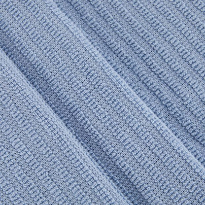 Anko 3 Pack Blue Ribbed Terry Tea Towels