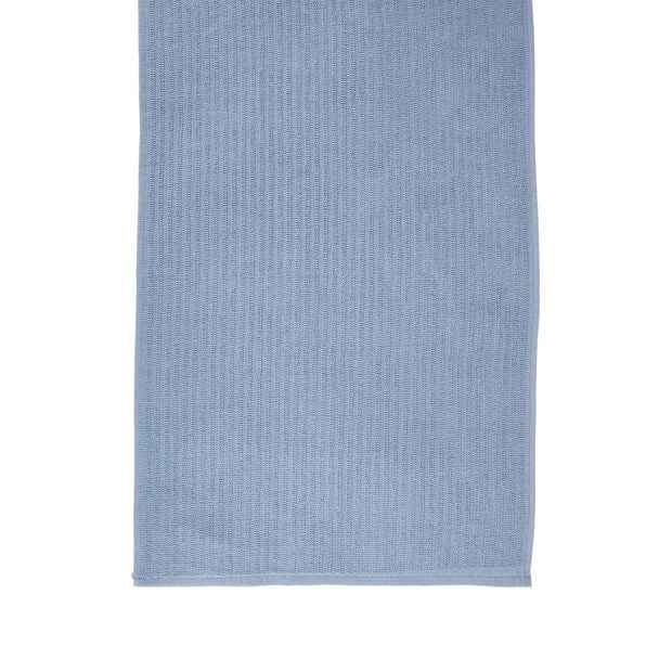 3 Pack Blue Ribbed Terry Kitchen Towels