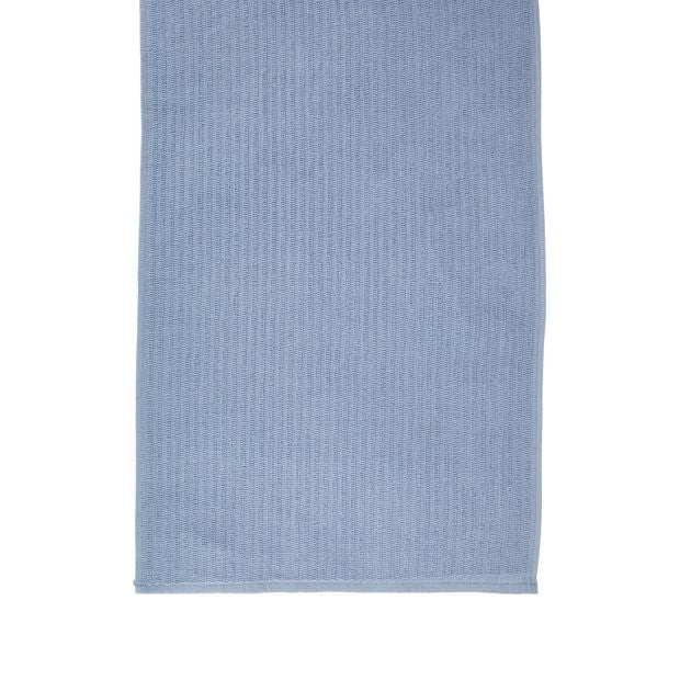Anko 3 Pack Blue Ribbed Terry Tea Towels
