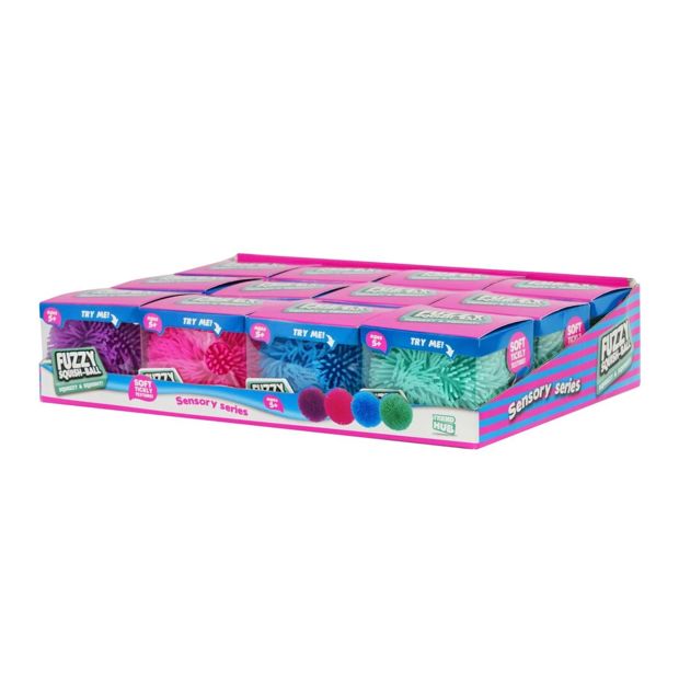 Trend Hub Fuzzy Squish Ball - Assorted