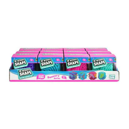 Trend Hub Sensory Series 3D Activity Shape - Assorted