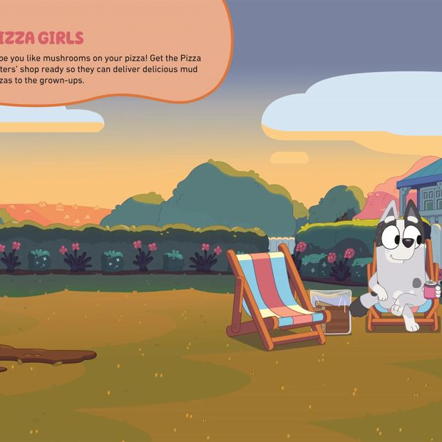 Bluey: Let's Stick Summer Fun - Book