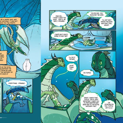 Wings of Fire The Graphic Novel: Talons of Power by Tui T. Sutherland - Book 9