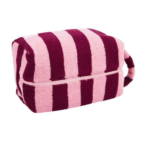 OXX Cosmetics Makeup Bag - Pink and Maroon