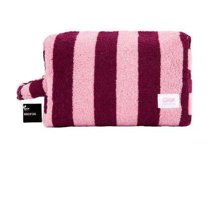 OXX Cosmetics Makeup Bag - Pink and Maroon