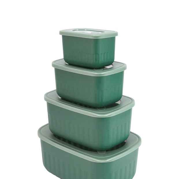 Set of 4 Food Storage Containers