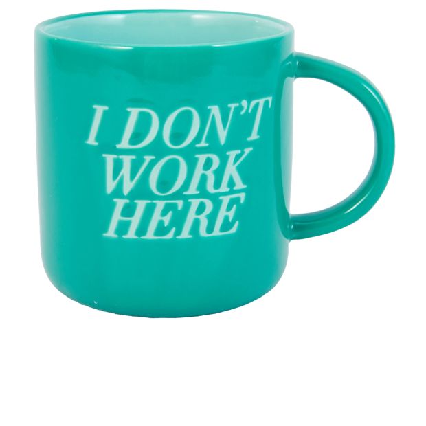 Anko I Don't Work Here Mug
