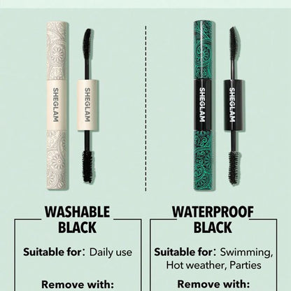 SHEGLAM All-In-One Volume & Length Mascara - Waterproof Black