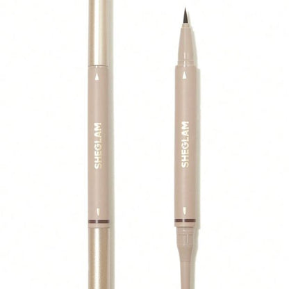 SHEGLAM Brows on Demand 2-in-1 Brow Pencil - Auburn